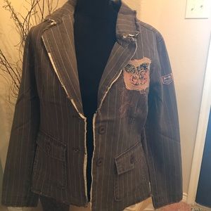 Love stitch jacket size large.